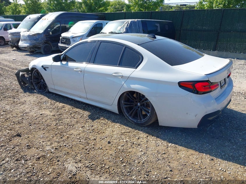 Vin: wbs83ch04mcg37621, lot: 46187196, bmw m5 20213