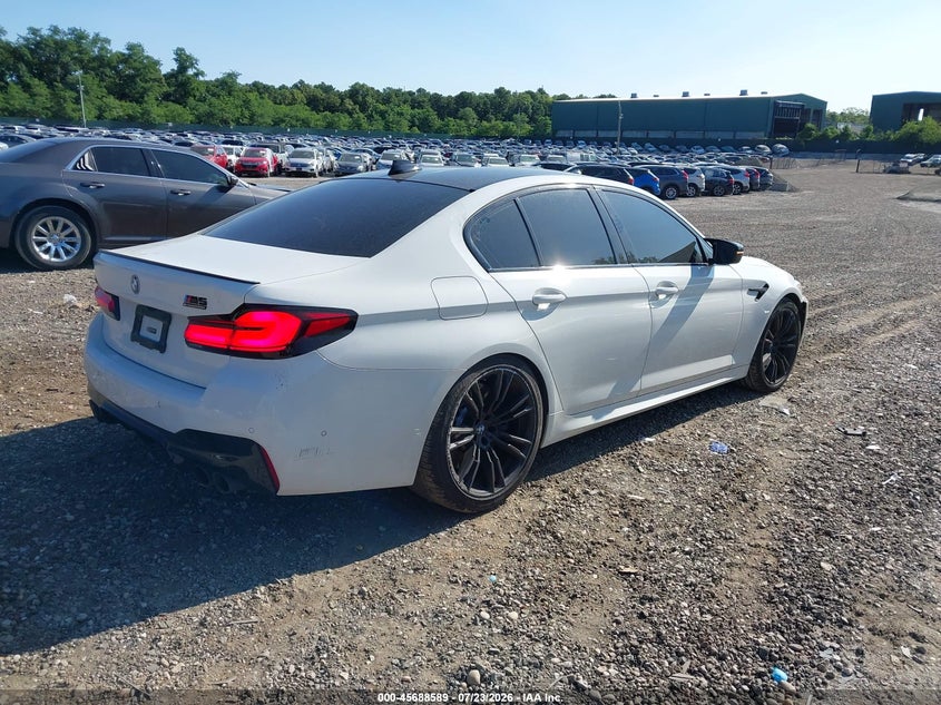 Vin: wbs83ch04mcg37621, lot: 46187196, bmw m5 20214
