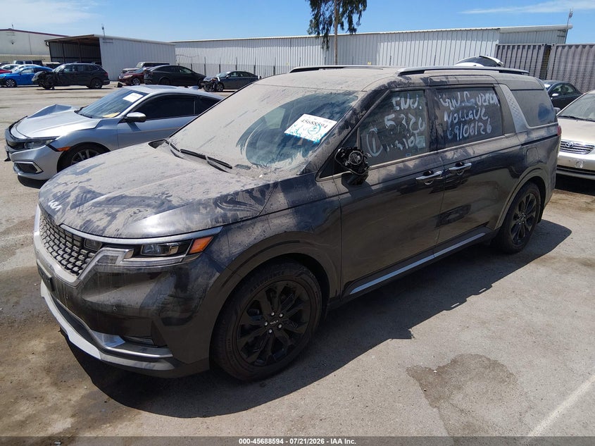 Vin: kndne5h39r6419588, lot: 46187201, kia carnival mpv sx prestige 20242