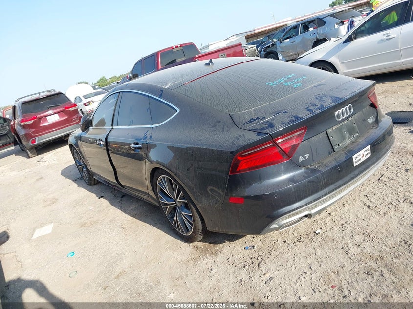 Vin: wau2gafc4gn001707, lot: 46187214, audi a7 3.0 prestige 20163