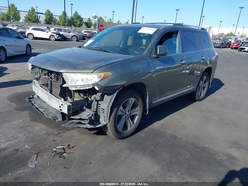 Vin: 5tdyk3ehxbs040695, lot: 46187216, toyota highlander limited v6 20112