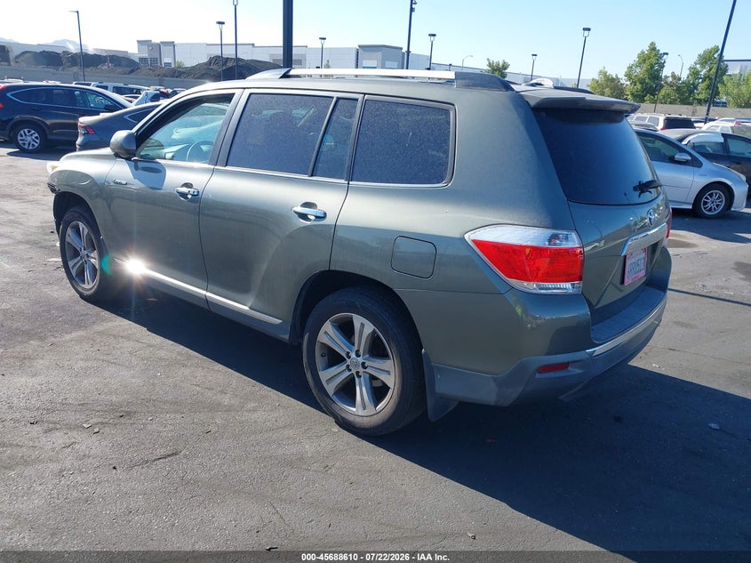 Vin: 5tdyk3ehxbs040695, lot: 46187216, toyota highlander limited v6 20113