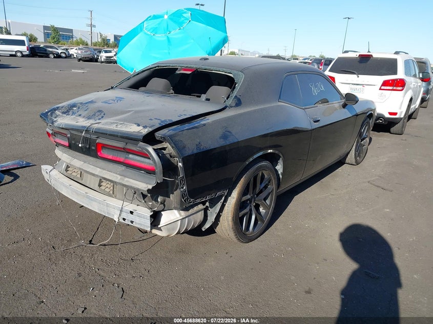 Vin: 2c3cdzag3nh108461, lot: 46187227, dodge challenger sxt 20224