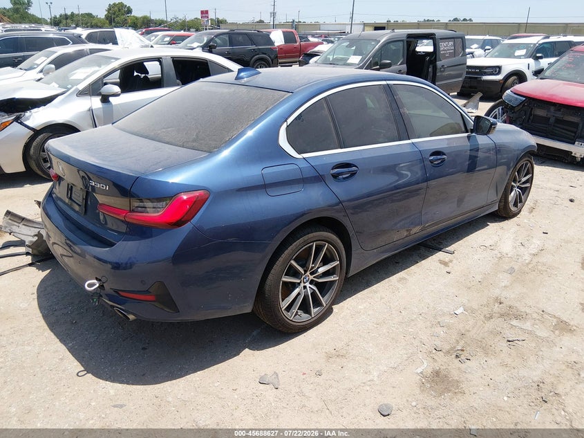 Vin: 3mw5r1j06m8b49649, lot: 46187234, bmw 330i 20214