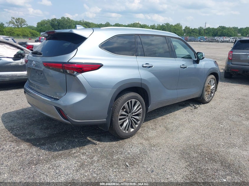 2021 TOYOTA HIGHLANDER auction photo 4