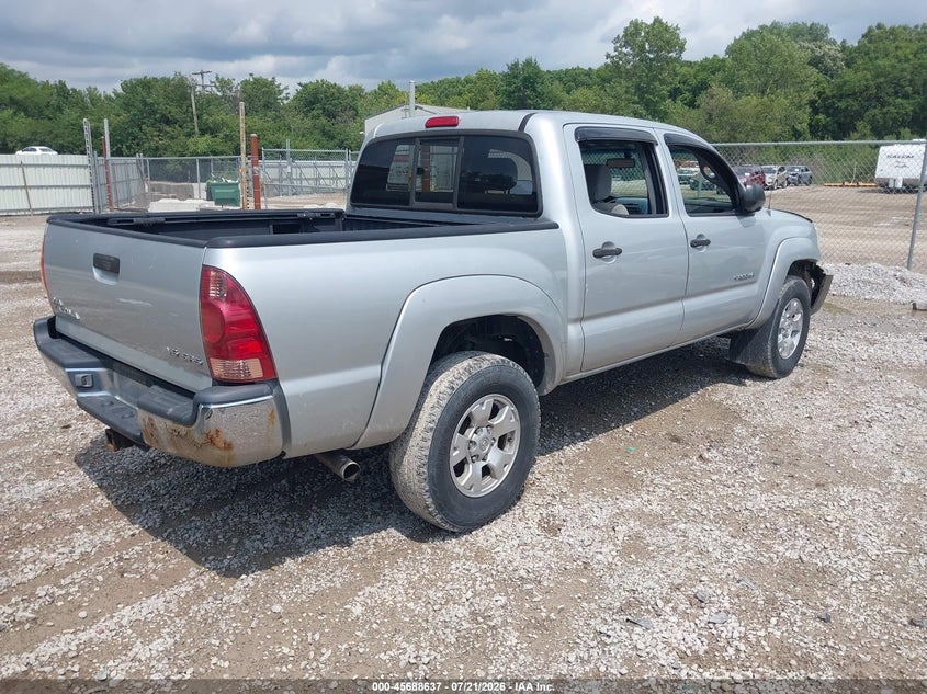 2005 Toyota Tacoma Base V6 VIN: 5TELU42N15Z107809 Lot: 45688637