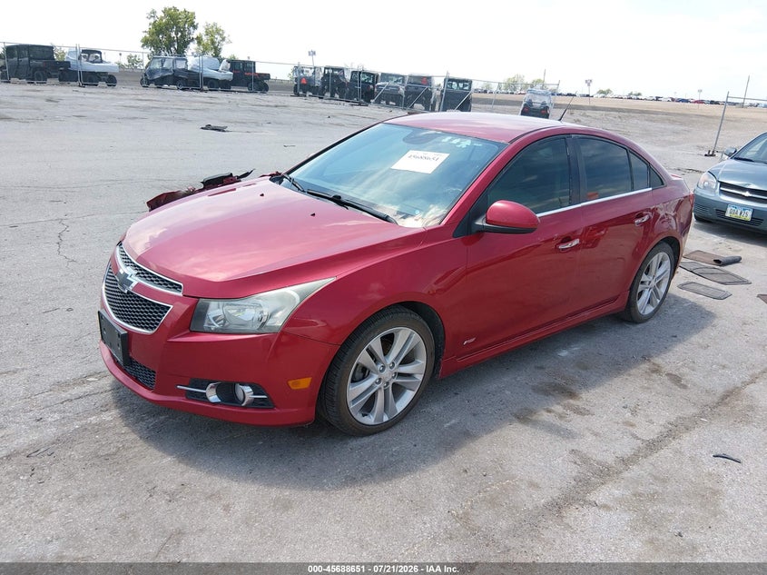 2013 Chevrolet Cruze Ltz VIN: 1G1PG5SB6D7260110 Lot: 45688651