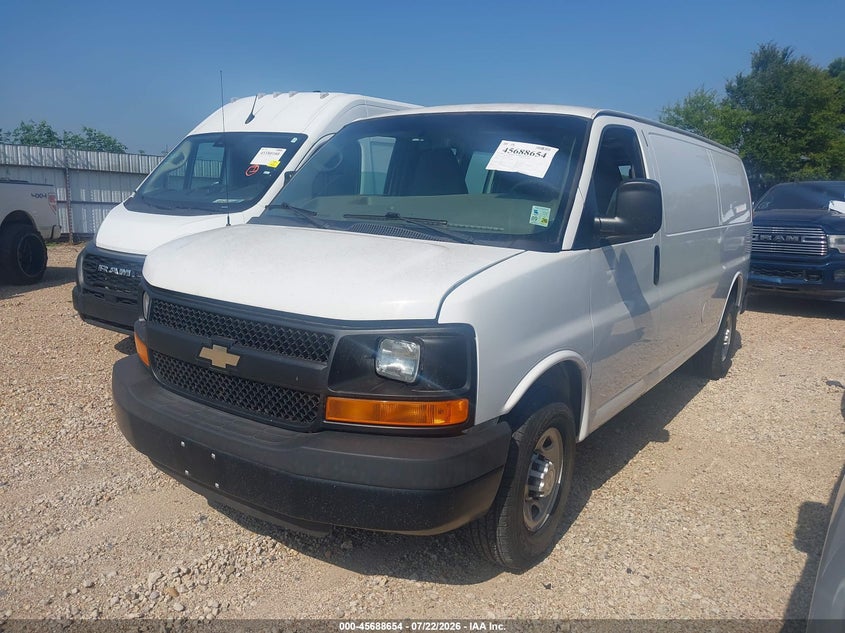 Vin: 1gczgucg0f1283697, lot: 46187261, chevrolet express 3500 work van 20152