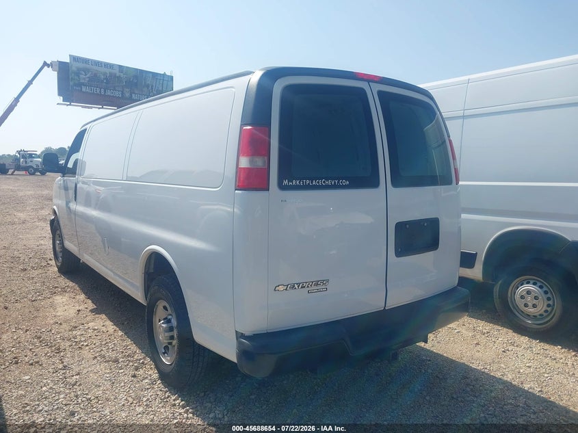 Vin: 1gczgucg0f1283697, lot: 46187261, chevrolet express 3500 work van 20153