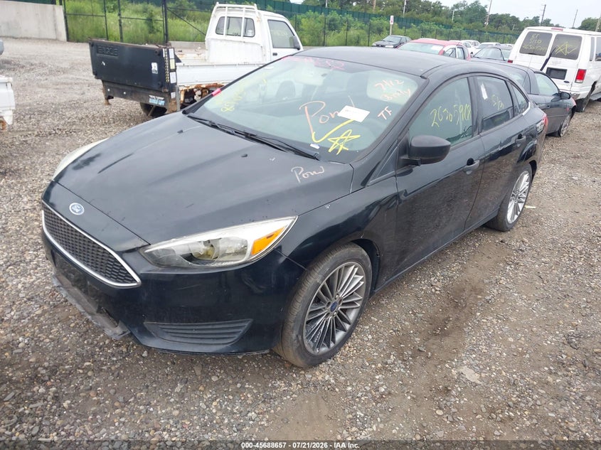 Vin: 1fadp3e23hl281865, lot: 46187264, ford focus s 20172