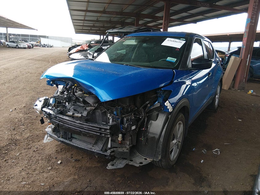 2023 Nissan Kicks, Front End, IAAI, VIN 3N1CP5BVXPL522861 — photo 2