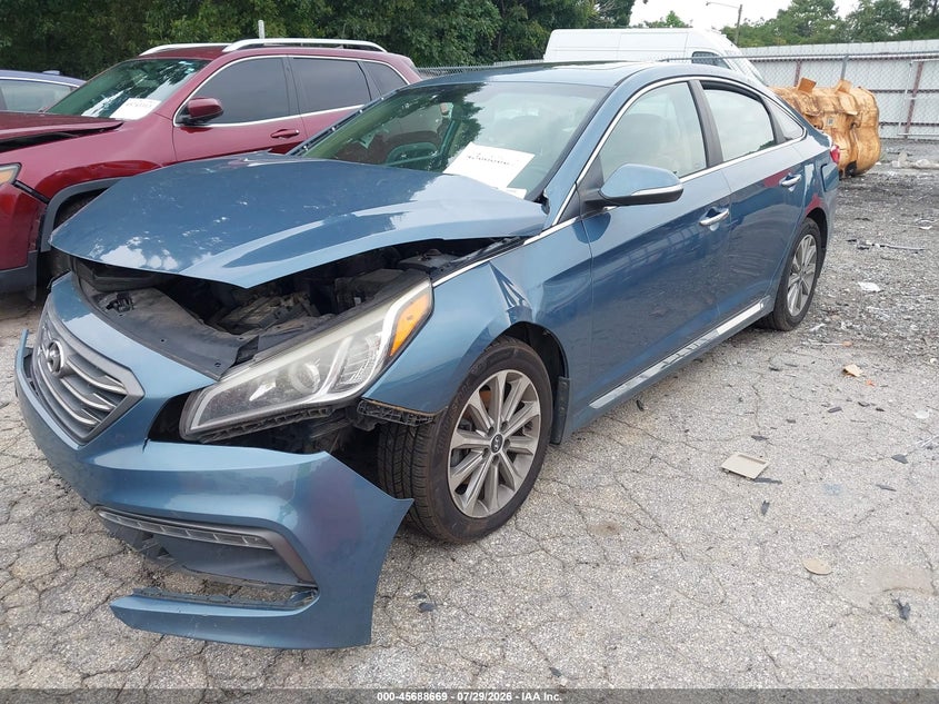 Vin: 5npe34af1hh452366, lot: 46187276, hyundai sonata limited 20172