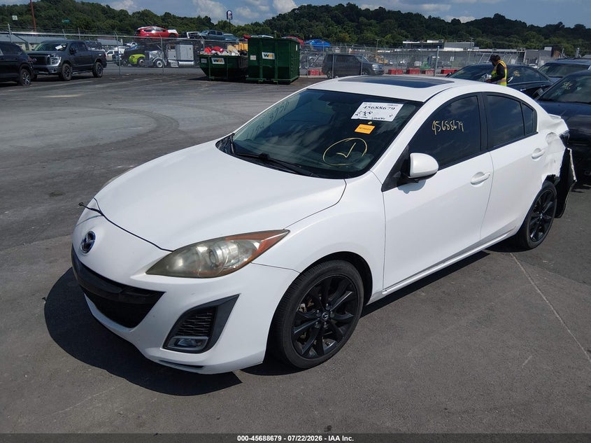 Vin: jm1bl1w59b1485941, lot: 46187286, mazda mazda3 s grand touring 20112