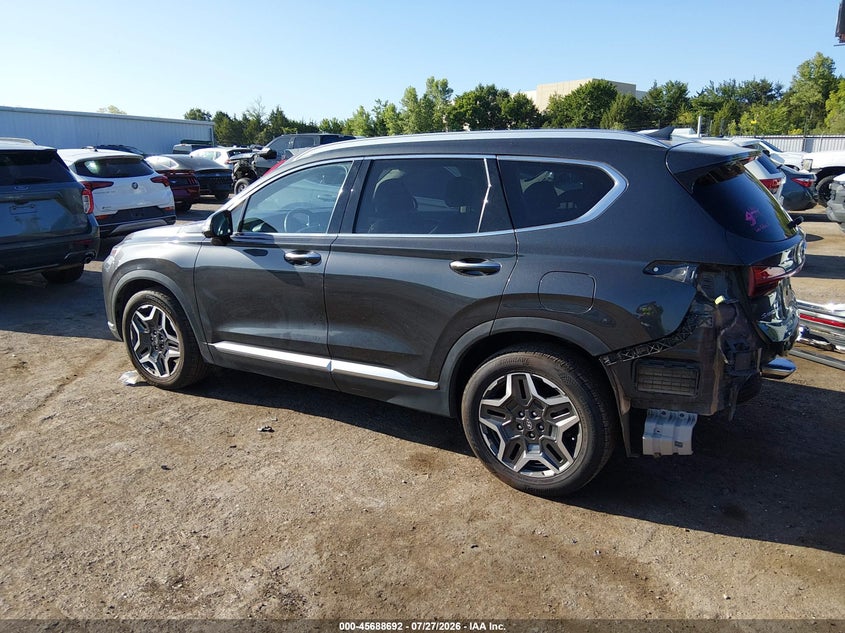 Vin: 5nms44al8mh335610, lot: 46187299, hyundai santa fe limited 20213