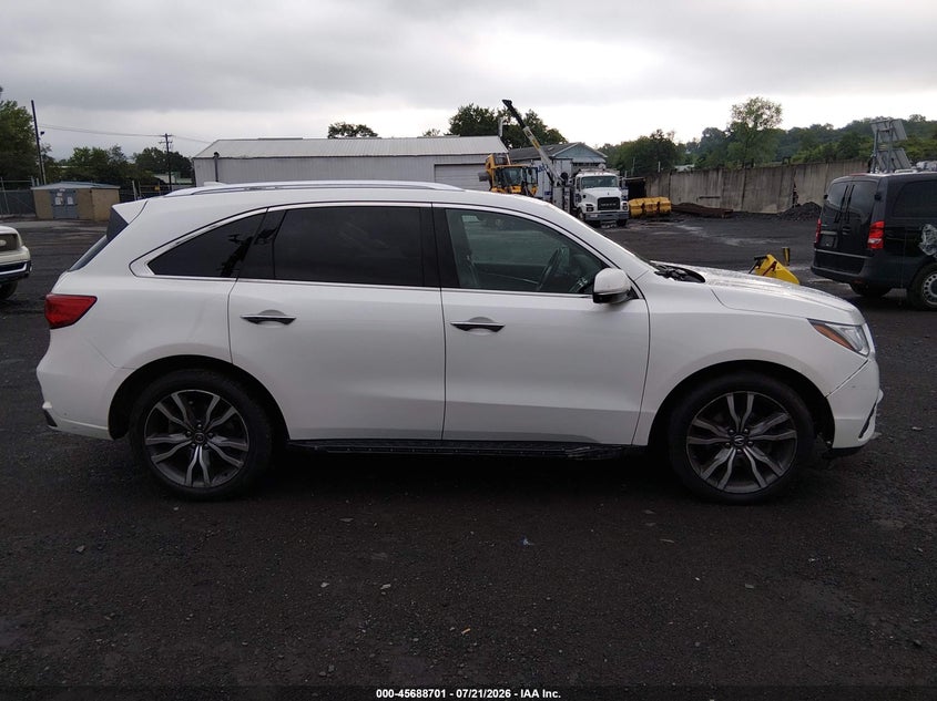 2019 Acura Mdx Advance Pkg VIN: 5J8YD4H81KL000780 Lot: 45688701
