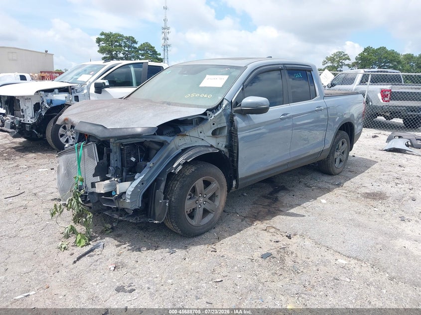 Vin: 5fpyk3f57pb050060, lot: 46187312, honda ridgeline rtl 20232