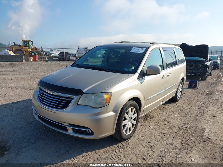 Vin: 2c4rc1bg1er218623, lot: 46187313, chrysler town & country touring 20142