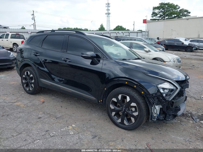 2023 Kia Sportage X-Line, Перёд, IAAI, VIN 5XYK6CAF8PG110214