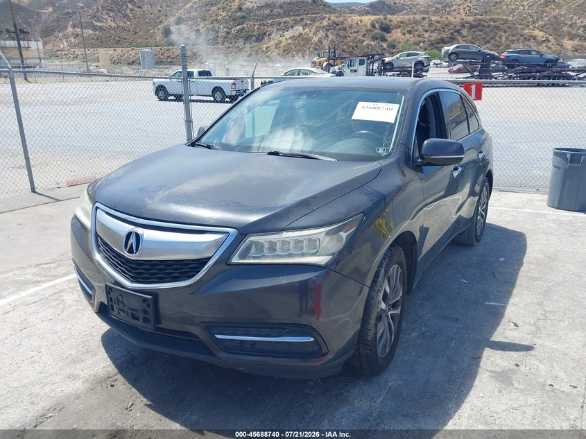 2015 Acura Mdx Technology Package VIN: 5FRYD3H40FB009497 Lot: 45688740