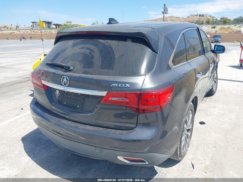 2015 Acura Mdx Technology Package VIN: 5FRYD3H40FB009497 Lot: 45688740