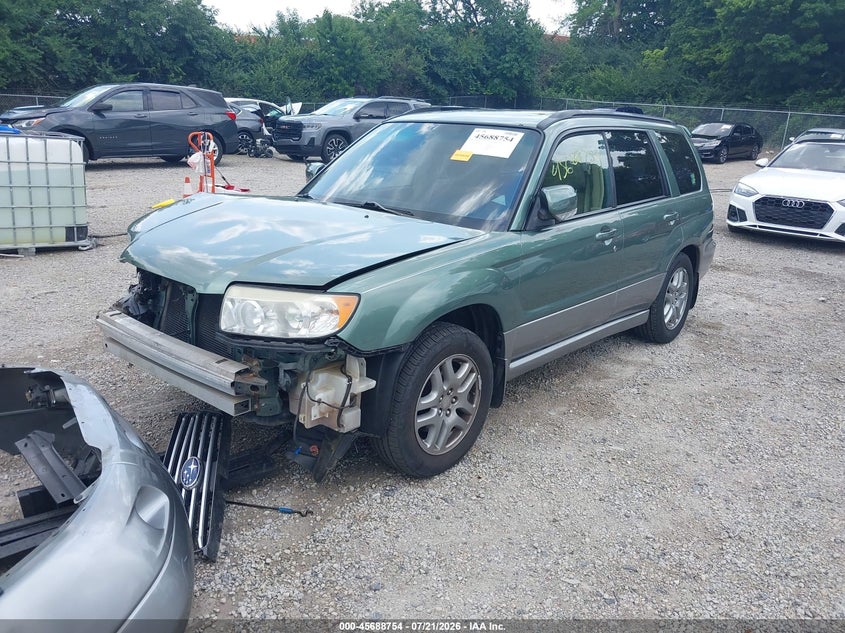 2007 Subaru Forester, Front End, IAAI, VIN JF1SG67627H711377 — photo 2