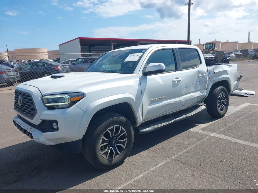 2022 Toyota Tacoma, Обидва боки, IAAI, VIN 3TYAZ5CN5NT022969 — фото 2