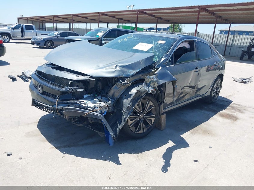 2019 HONDA CIVIC auction photo 2