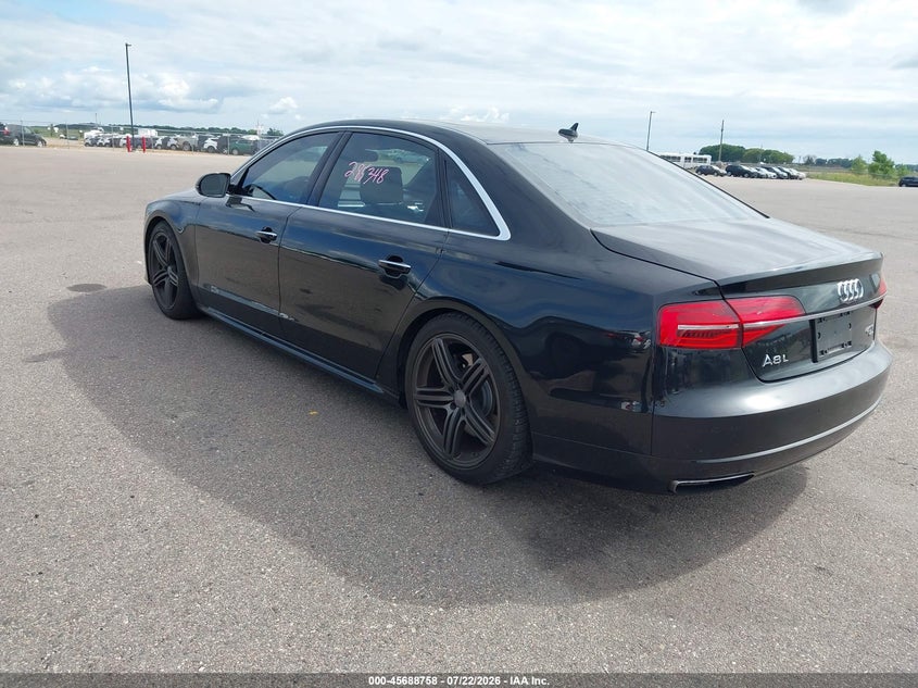 Vin: wau43afd5gn005231, lot: 46187366, audi a8 l 4.0t sport 20163