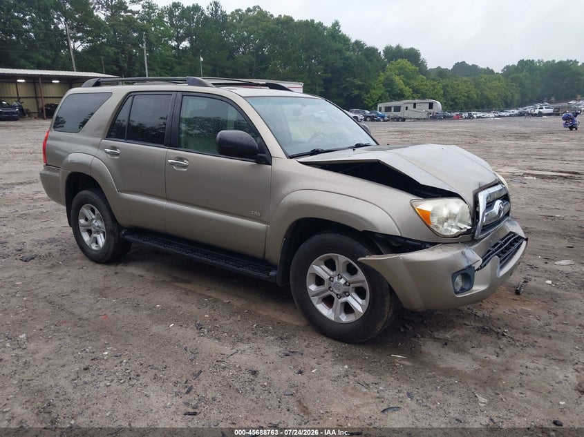 2008 Toyota 4Runner Sr5 V6, Перёд и зад, IAAI, VIN JTEZU14R38K011869