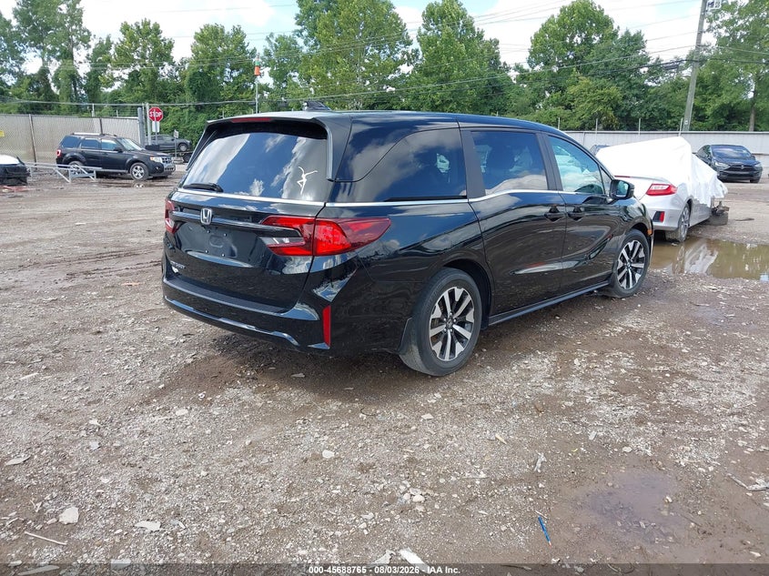 Vin: 5fnrl6h63sb005854, lot: 46187372, honda odyssey ex-l 20254