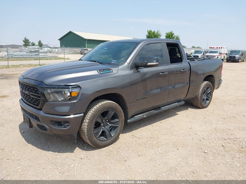 Vin: 1c6rrfbg9nn428905, lot: 46187389, ram 1500 big horn  4x4 6'4 box 20222