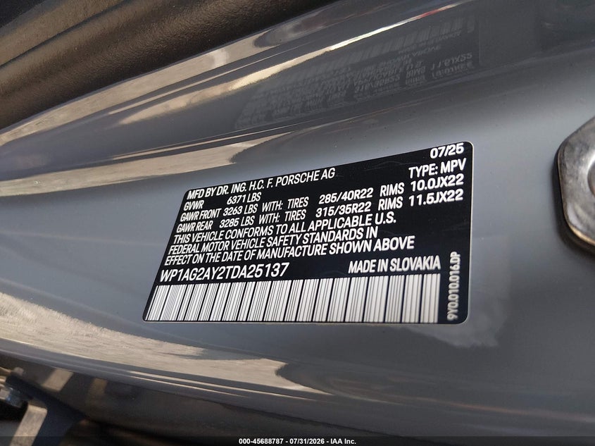 PORSCHE CAYENNE - zdjęcie 9