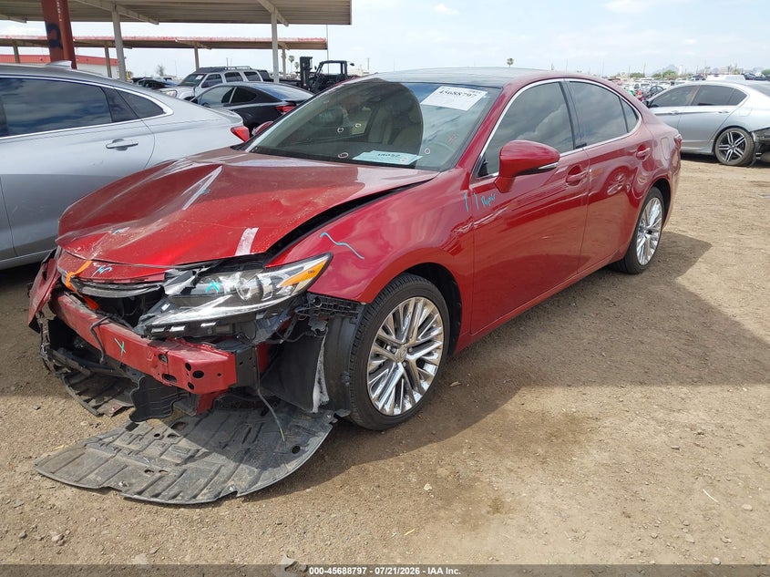 Vin: jthbk1gg8g2220026, lot: 46187404, lexus es 350 20162