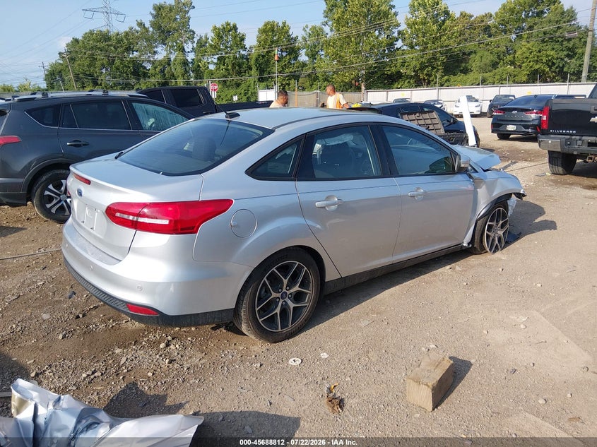 Vin: 1fadp3h2xhl269840, lot: 46187419, ford focus sel 20174