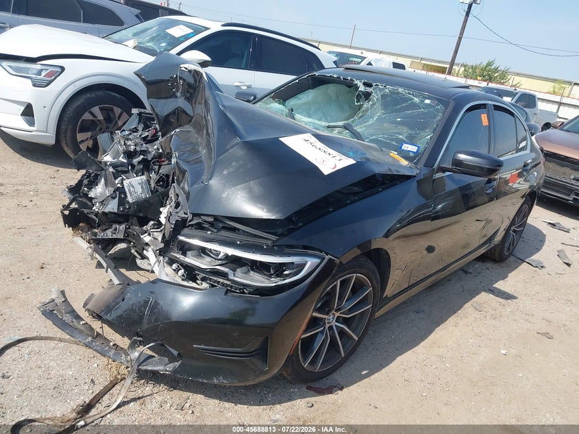 Vin: 3mw5r1j09l8b22914, lot: 46187420, bmw 330i 20202