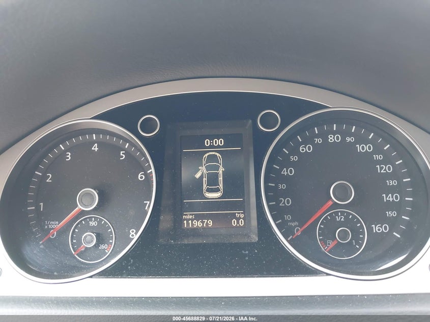 2010 Volkswagen Passat Komfort VIN: WVWJK7AN2AE076440 Lot: 45688829