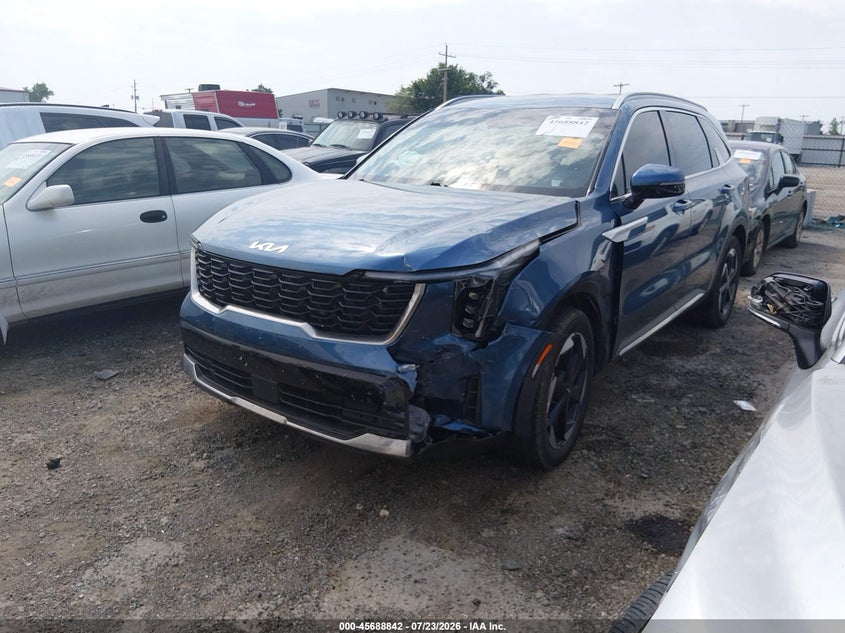 Vin: kndrhdjg9s5290196, lot: 46187449, kia sorento hybrid ex 20252