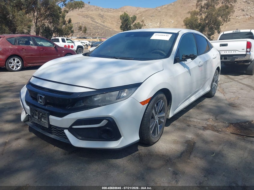 2020 Honda Civic, Interior Burn, IAAI, VIN SHHFK7H31LU413397 — photo 2