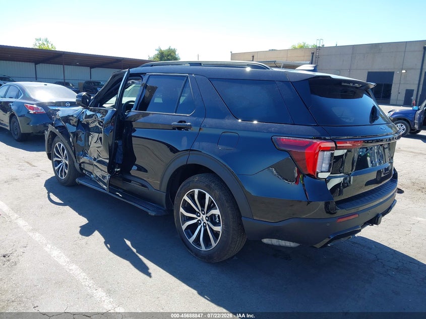 Vin: 1fmuk8kh3tgb48857, lot: 46187454, ford explorer st-line 20263