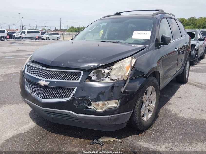 Vin: 1gnkrgedxcj154546, lot: 46187459, chevrolet traverse lt w/1lt 20122