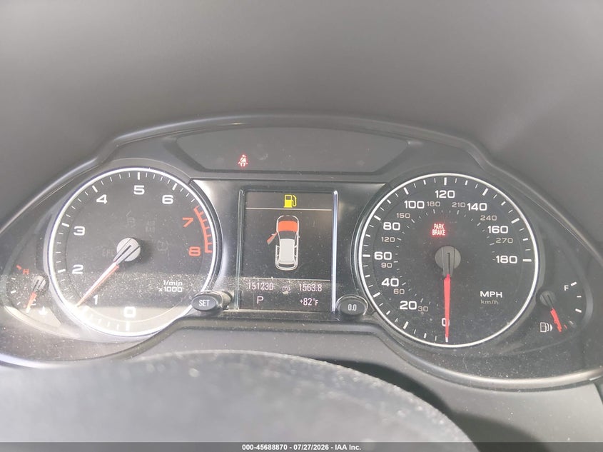 2012 AUDI Q5 auction photo 7