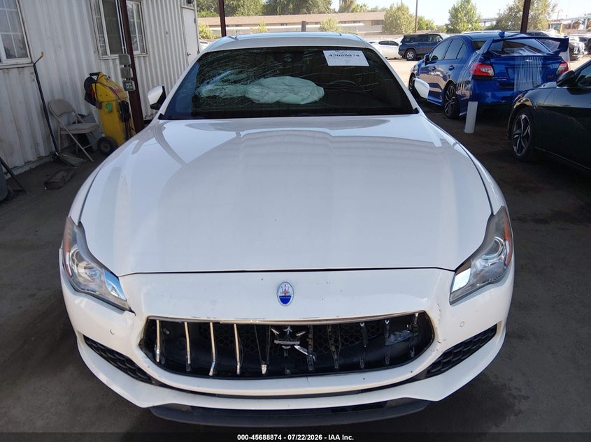 MASERATI QUATTROPORTE 2017 VIN ZAM56RRA6H1232396