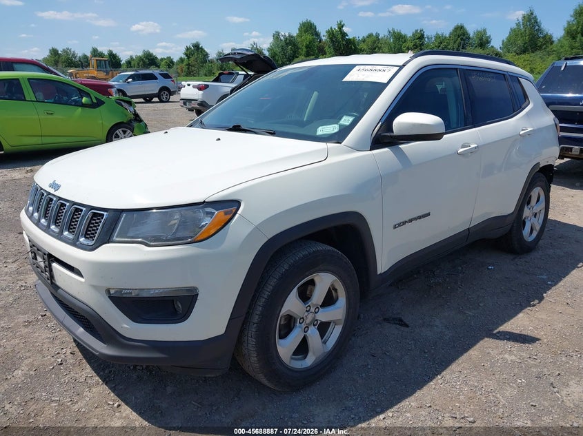 Vin: 3c4njdbb7jt111609, lot: 46187494, jeep compass north 20182