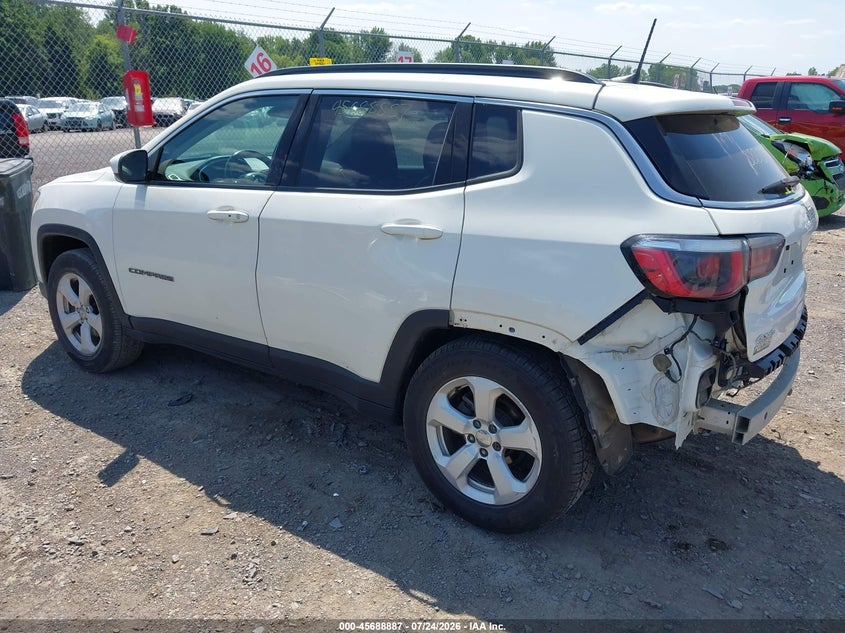 Vin: 3c4njdbb7jt111609, lot: 46187494, jeep compass north 20183