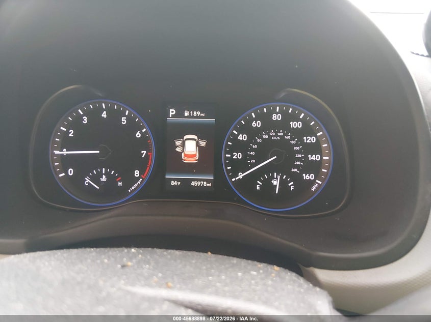 2021 HYUNDAI KONA auction photo 7