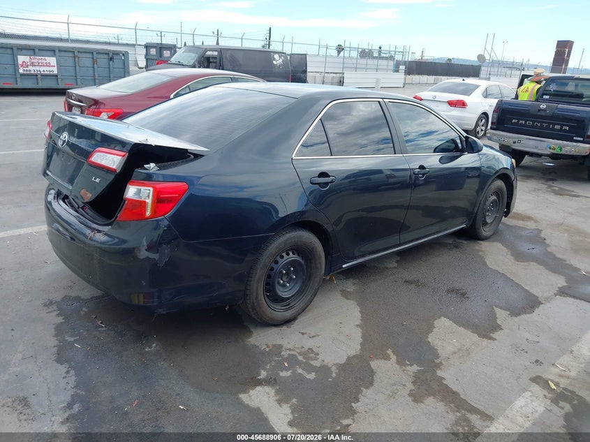 2012 TOYOTA CAMRY auction photo 4