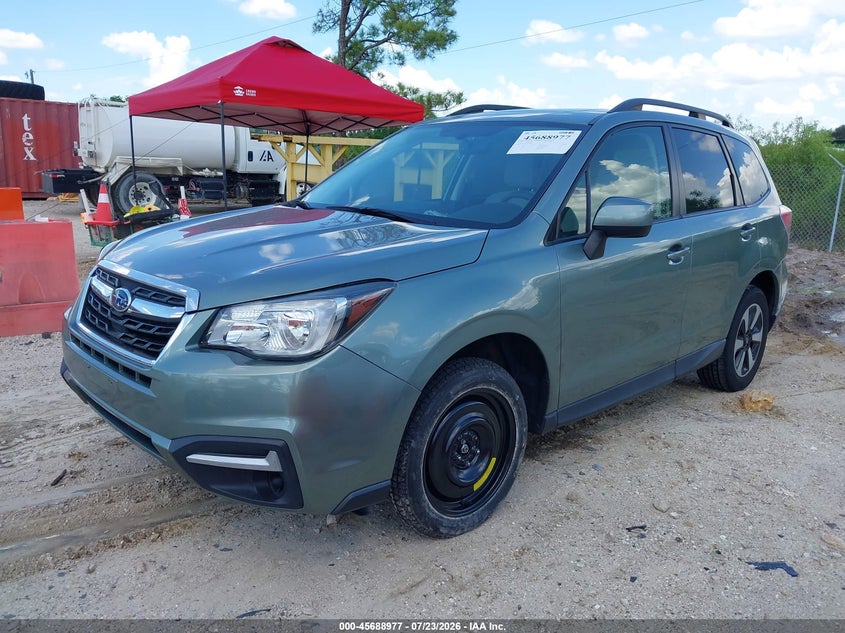 Vin: jf2sjaec6jh427556, lot: 46187584, subaru forester 2.5i premium 20182