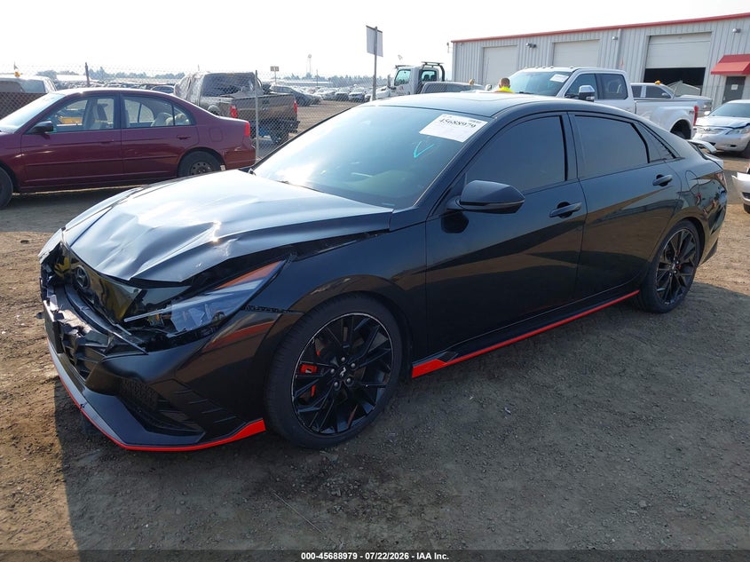 2023 HYUNDAI ELANTRA N auction photo 2