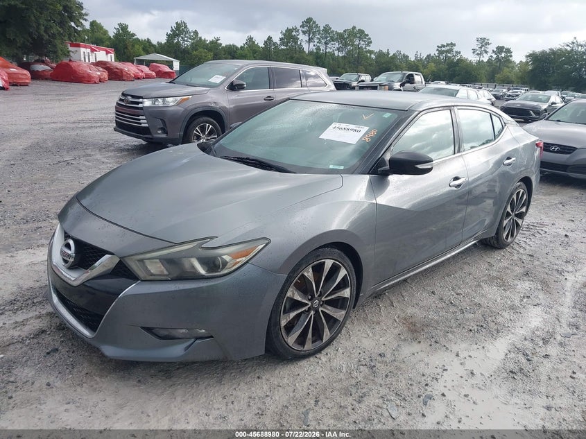 Vin: 1n4aa6apxgc380091, lot: 46187587, nissan maxima 3.5 sr 20162