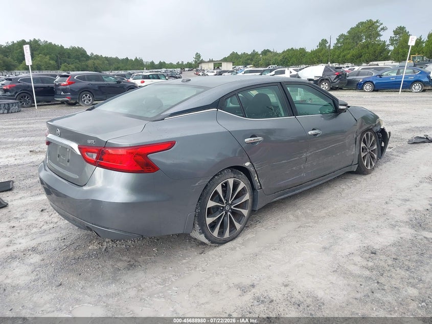 Vin: 1n4aa6apxgc380091, lot: 46187587, nissan maxima 3.5 sr 20164